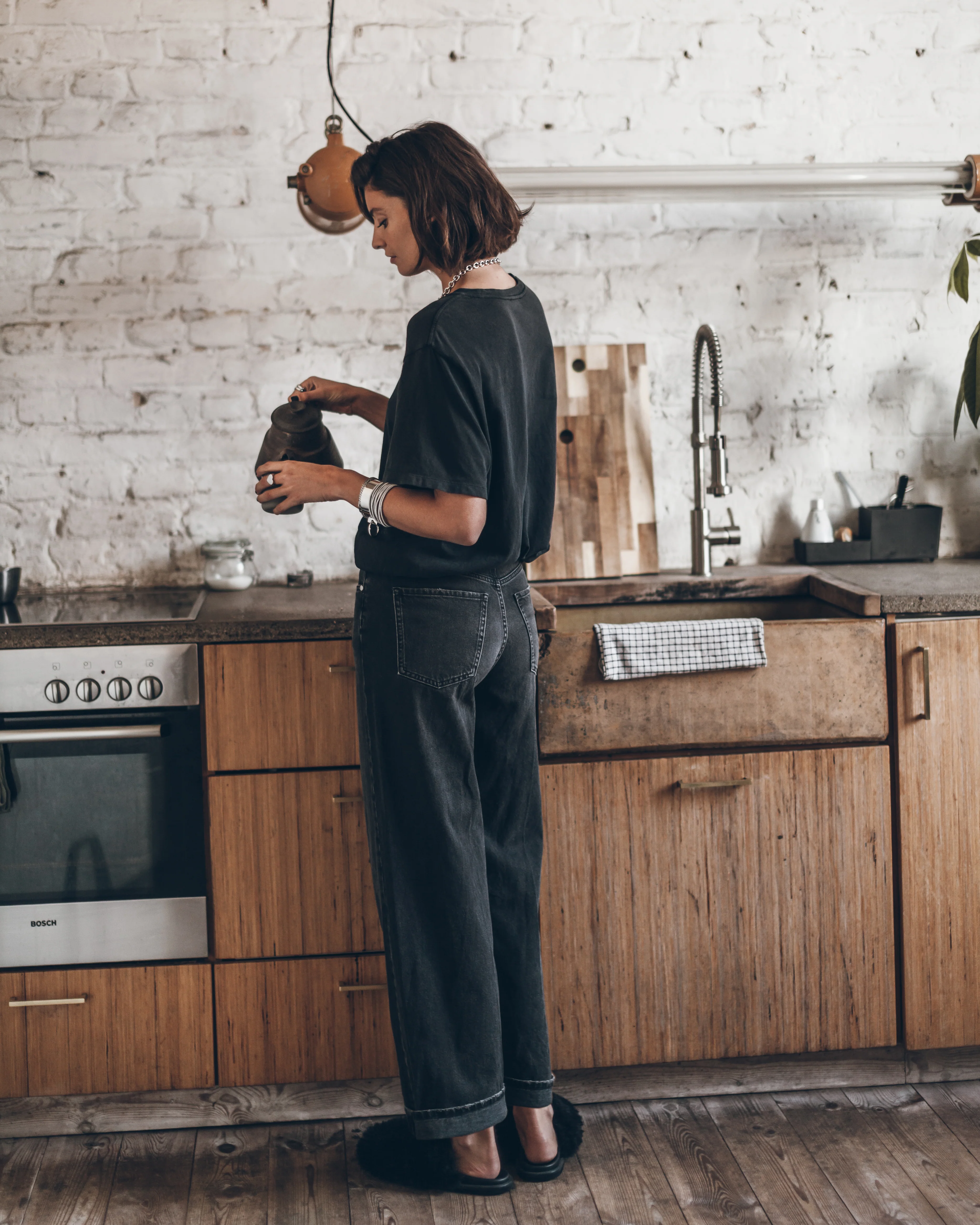 The Black Baggy Jeans - Image 3