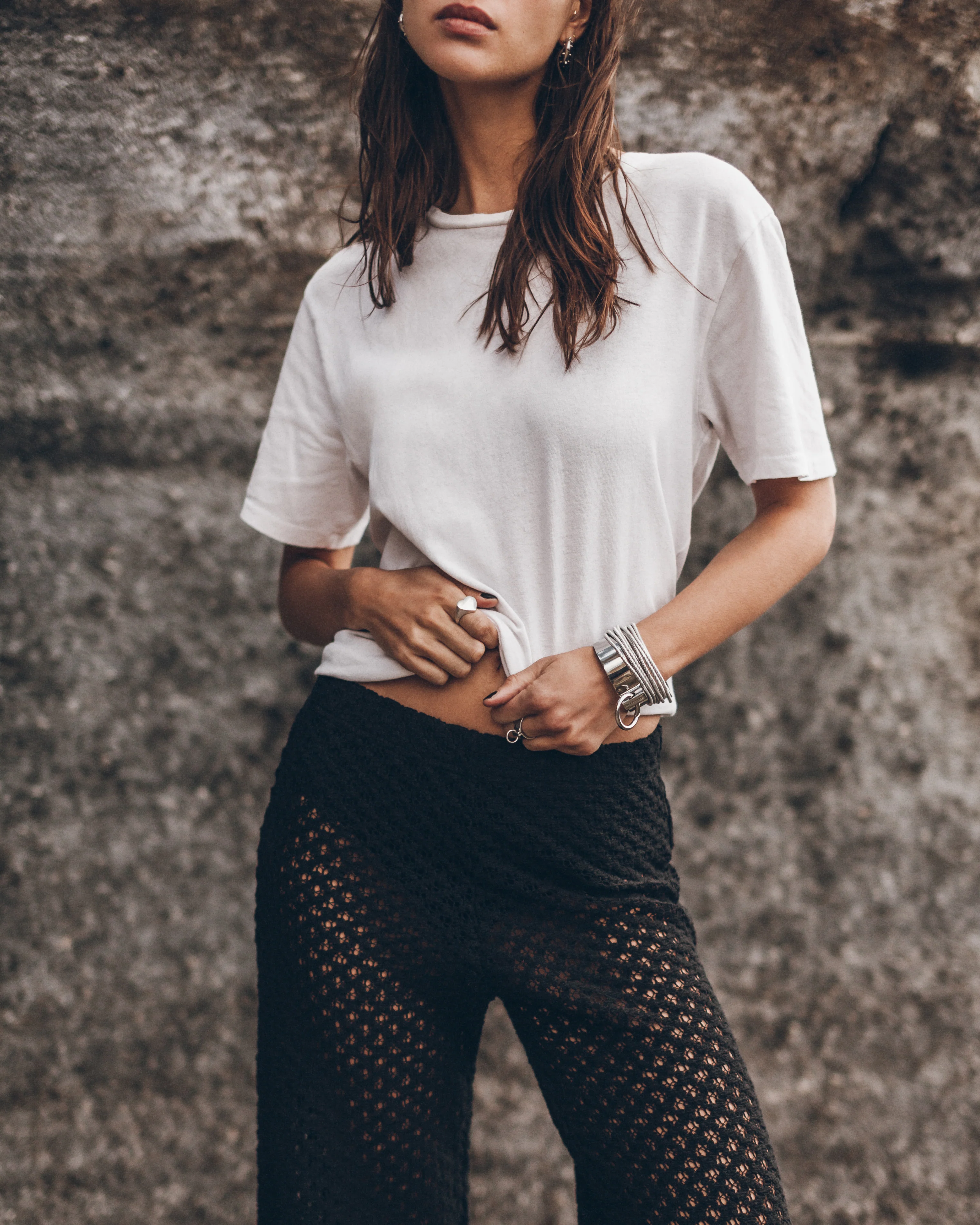 The Black Crochet Pants - Image 5