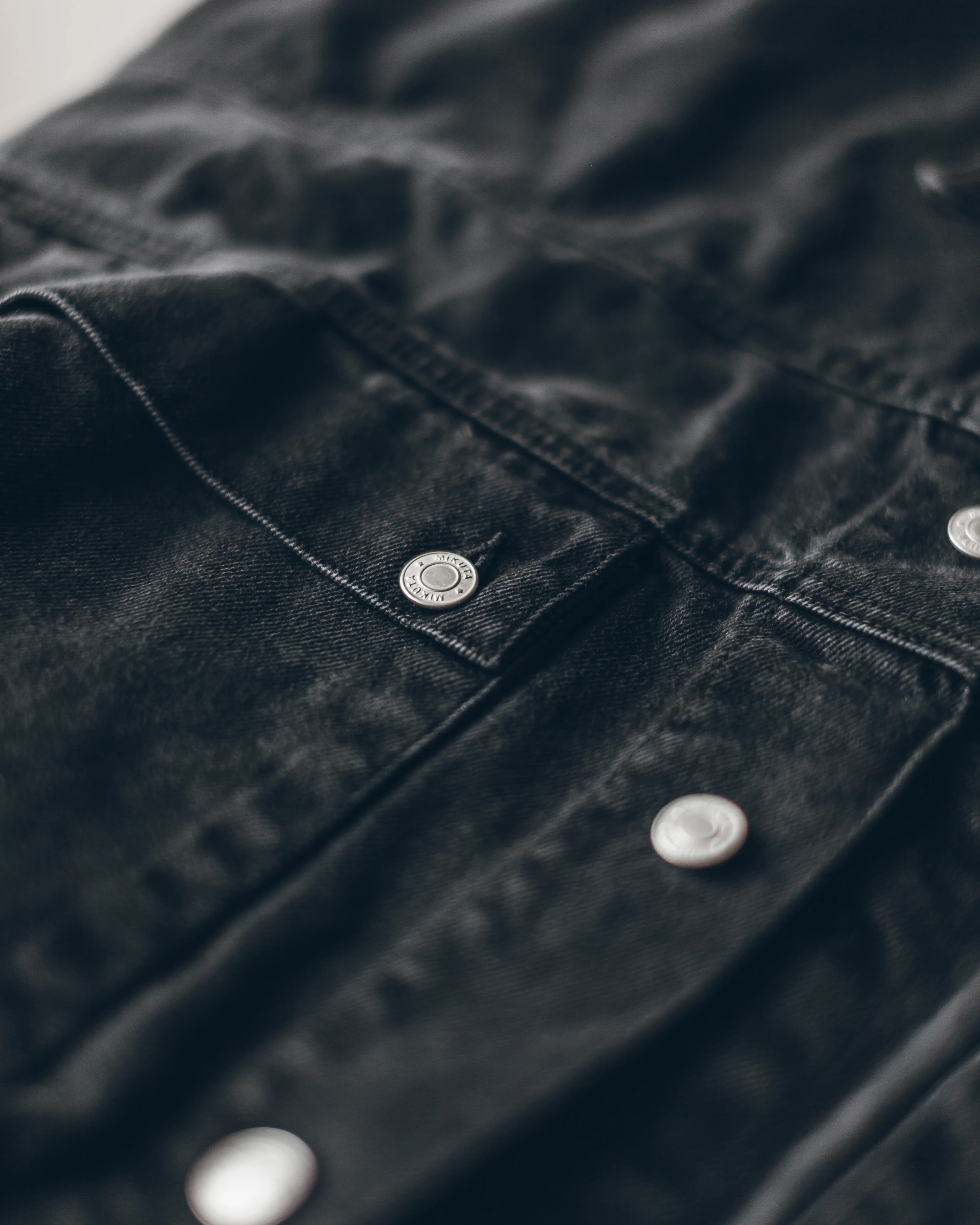 The Black Denim Jacket - Image 6