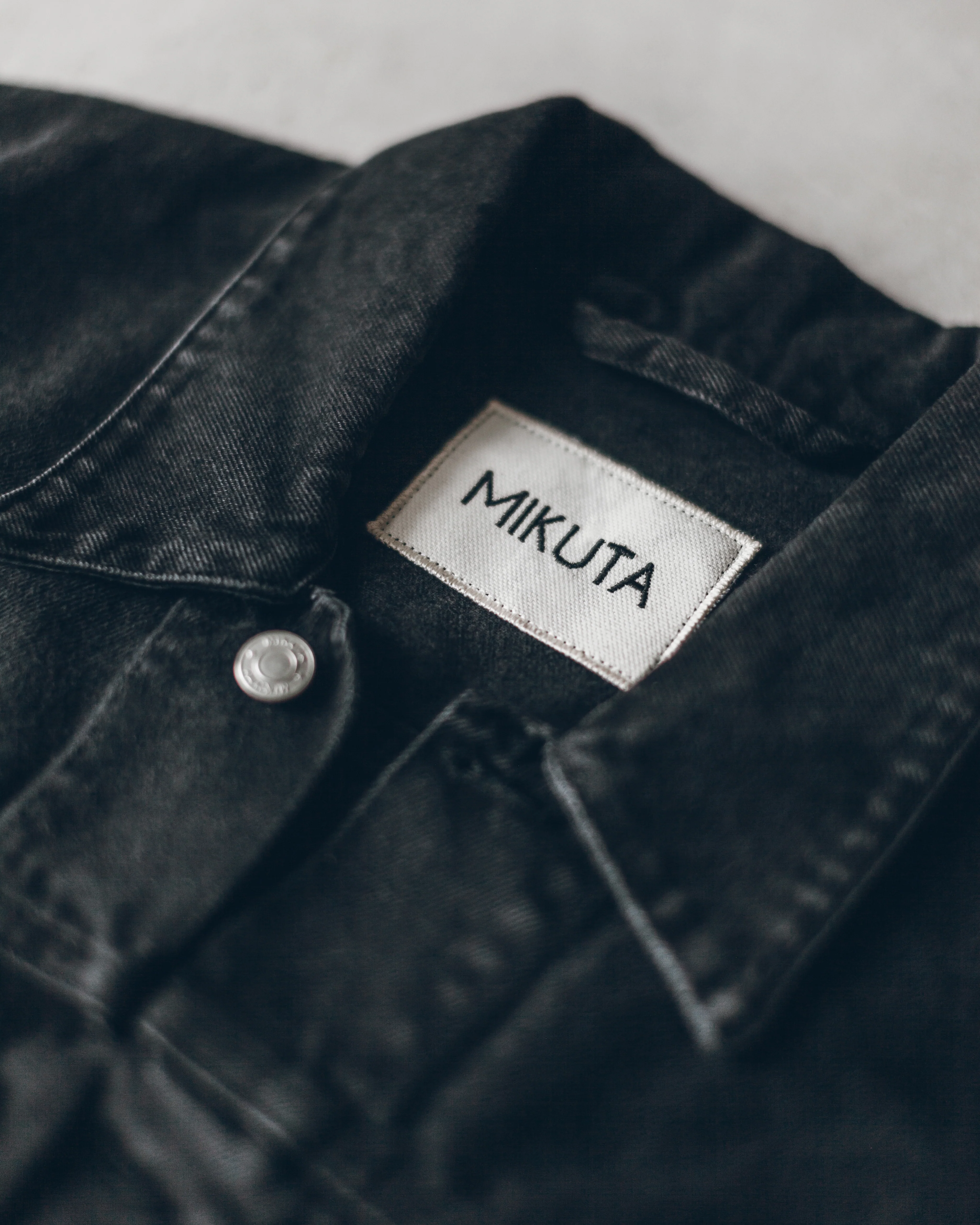 The Black Denim Jacket - Image 7