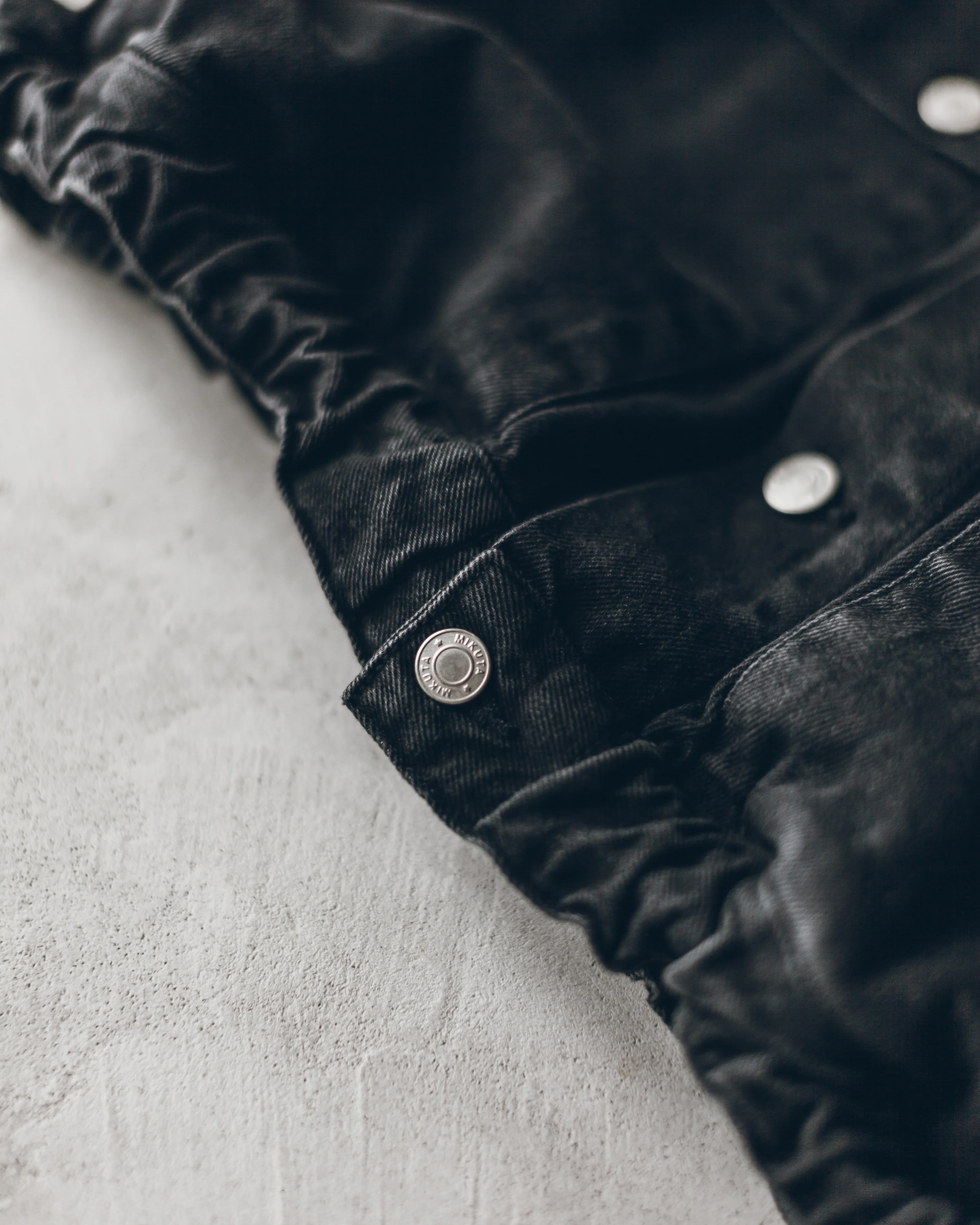 The Black Denim Jacket - Image 8