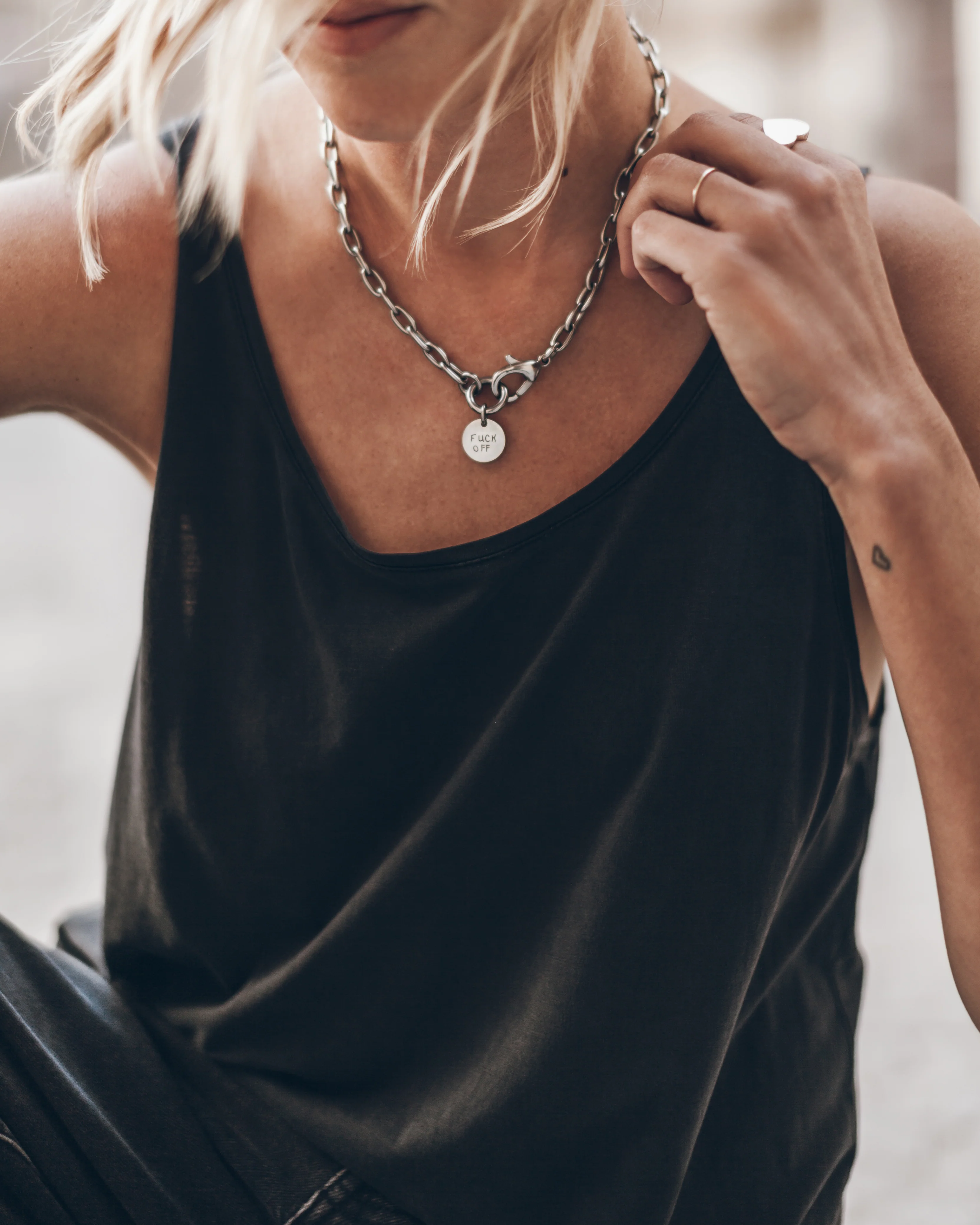 The F* Off Necklace - Image 4