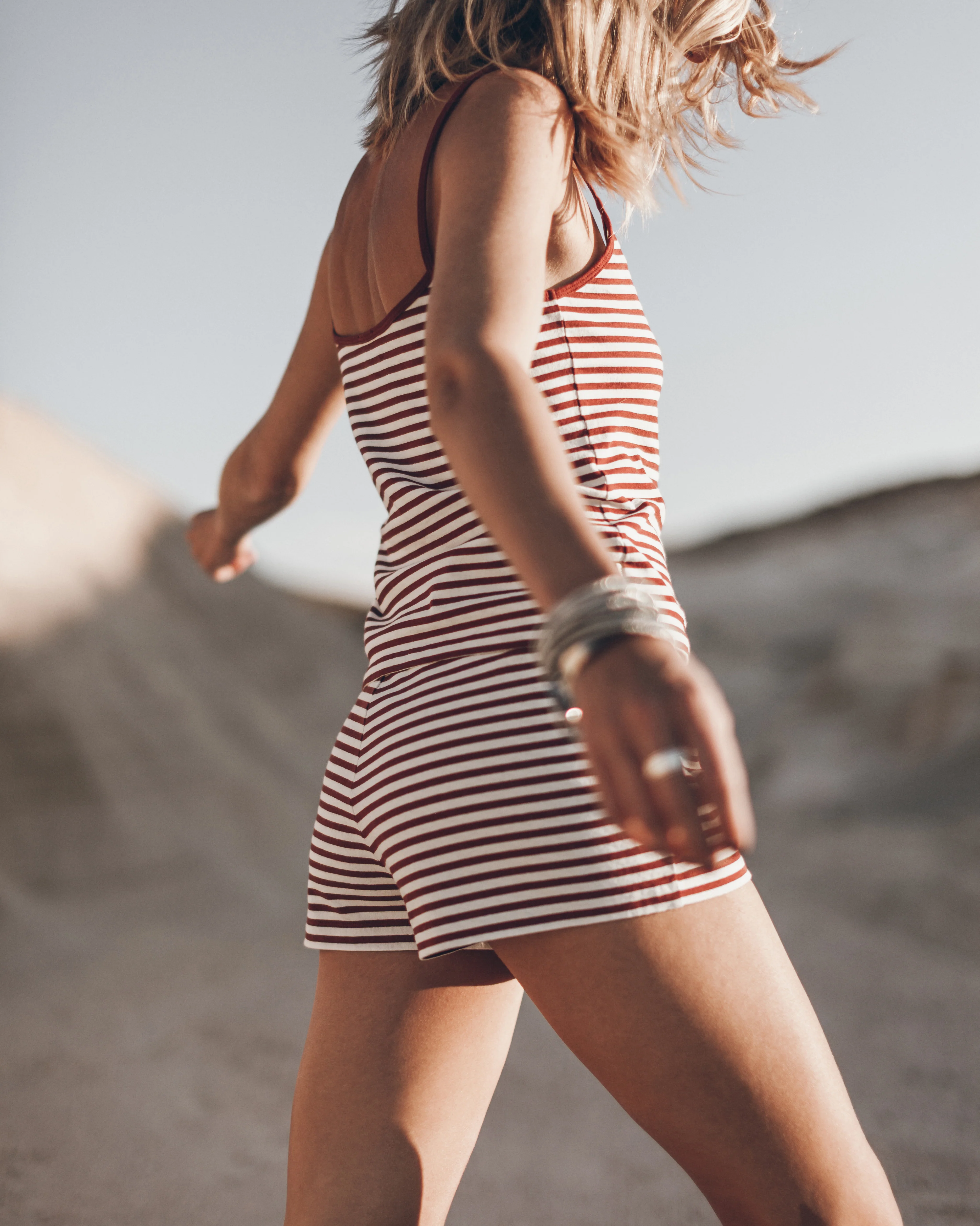 The Russet Striped Tank Top - Image 2